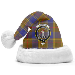 Balfour Modern Tartan Crest Christmas Hat