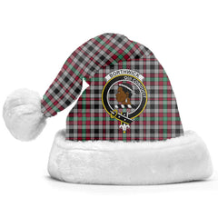 Borthwick Ancient Tartan Crest Christmas Hat