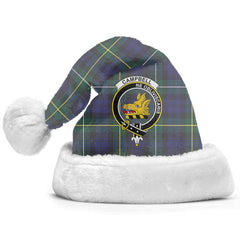 Campbell Argyll Modern Tartan Crest Christmas Hat