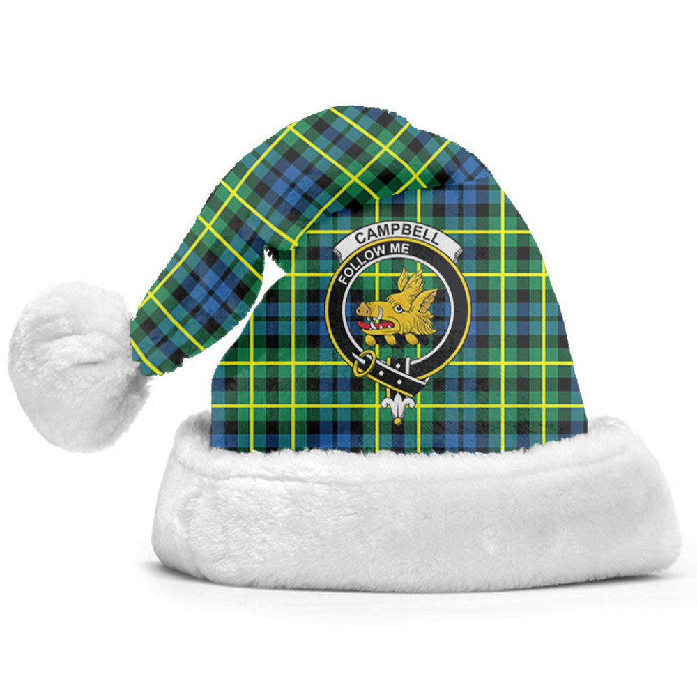 Campbell of Breadalbane Ancient Tartan Crest Christmas Hat