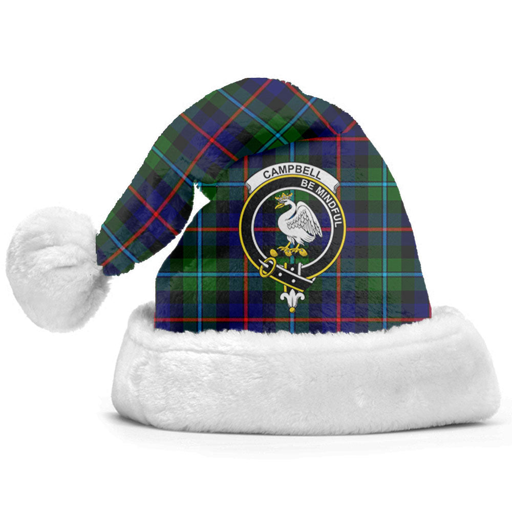 Campbell of Cawdor Modern Tartan Crest Christmas Hat