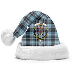 Clark Ancient Tartan Crest Christmas Hat