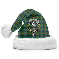 Cranstoun Tartan Crest Christmas Hat