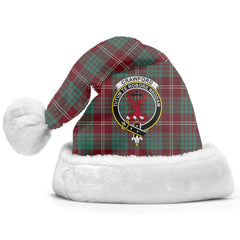 Crawford Modern Tartan Crest Christmas Hat