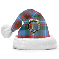 Dalmahoy Tartan Crest Christmas Hat