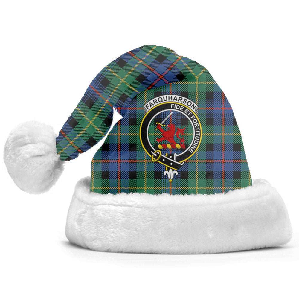 Farquharson Ancient Tartan Crest Christmas Hat