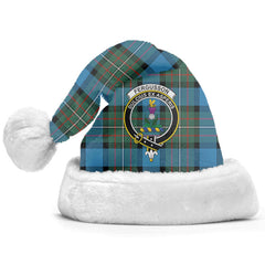 Fergusson Ancient Tartan Crest Christmas Hat