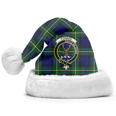 Forbes Modern Tartan Crest Christmas Hat