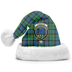 Forsyth Ancient Tartan Crest Christmas Hat