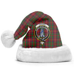 Geddes Tartan Crest Christmas Hat