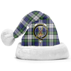 Gordon Dress Modern Tartan Crest Christmas Hat