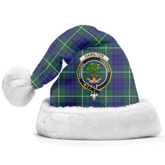 Hamilton Hunting Modern Tartan Crest Christmas Hat