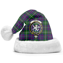 Inglis Modern Tartan Crest Christmas Hat