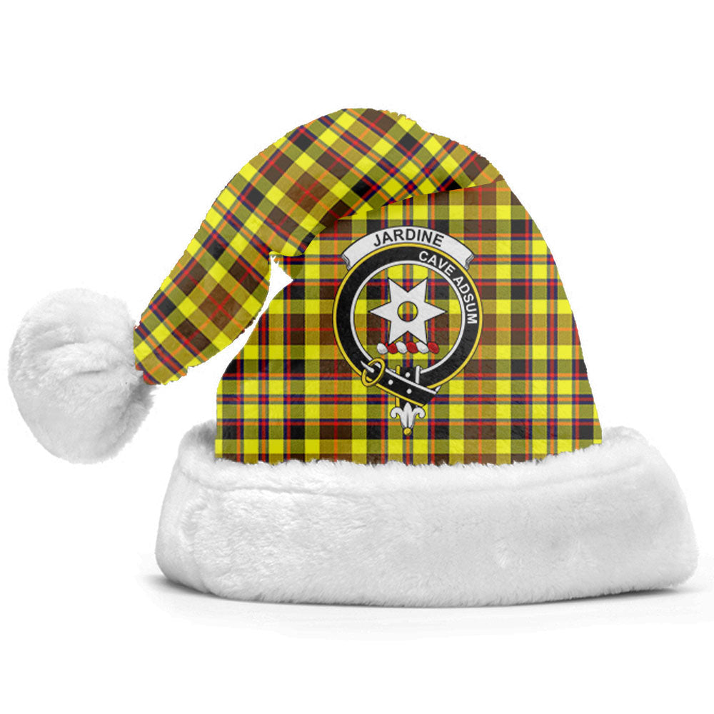 Jardine Tartan Crest Christmas Hat