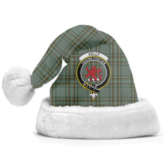 Kelly Dress Tartan Crest Christmas Hat