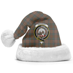 Kennedy Weathered Tartan Crest Christmas Hat