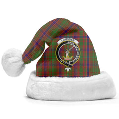 Lumsden Tartan Crest Christmas Hat