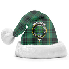 MacArthur Ancient Tartan Crest Christmas Hat