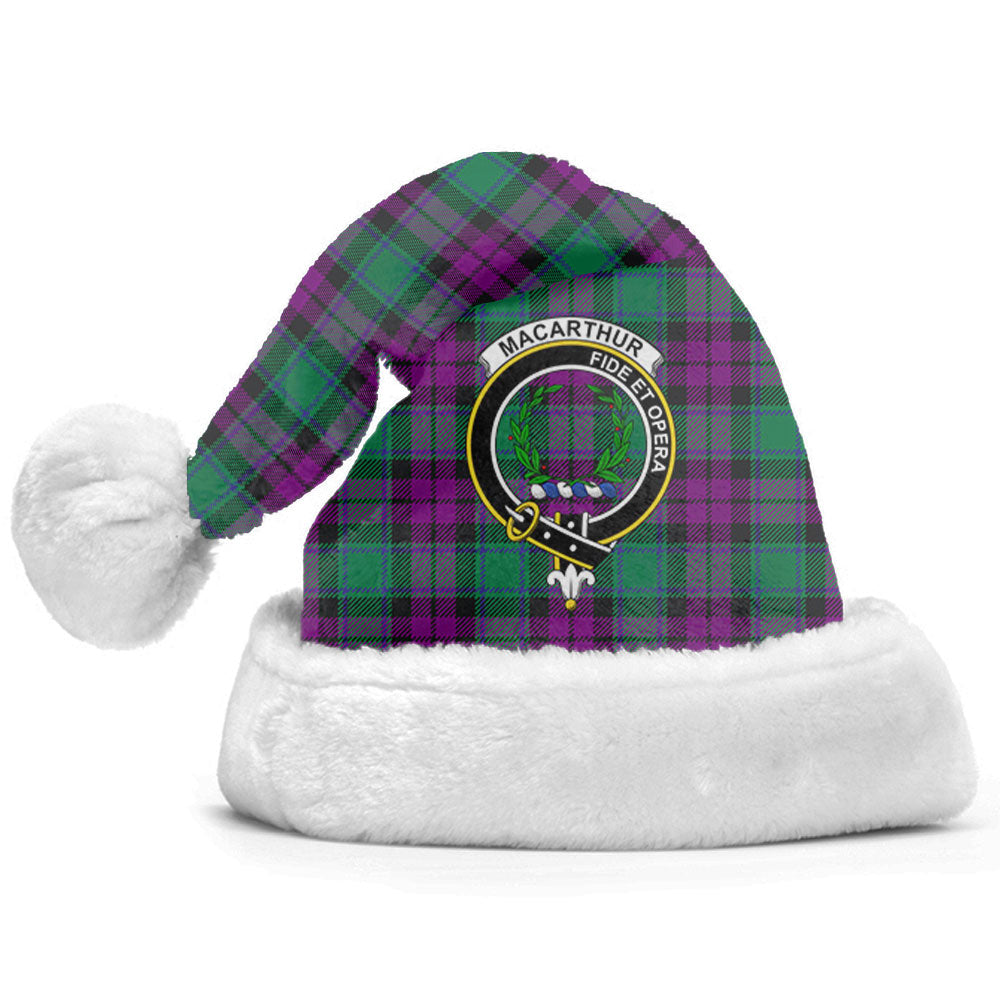 MacArthur – Milton Tartan Crest Christmas Hat