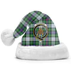 MacKenzie Dress Modern Tartan Crest Christmas Hat