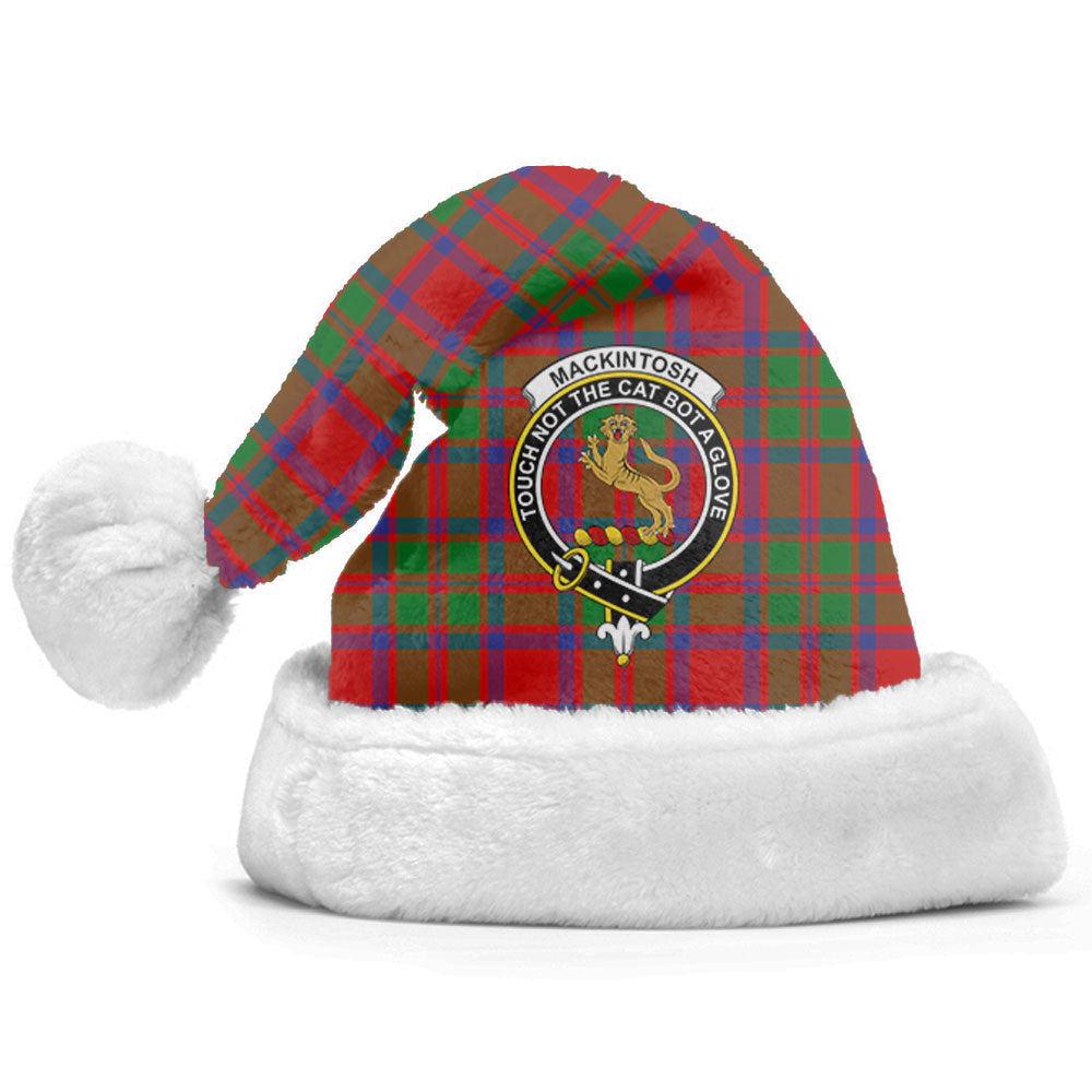 MacKintosh Modern Tartan Crest Christmas Hat