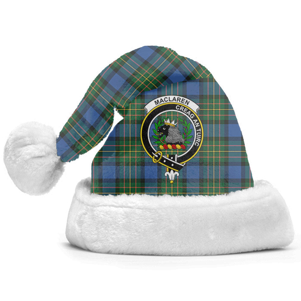 MacLaren Ancient Tartan Crest Christmas Hat