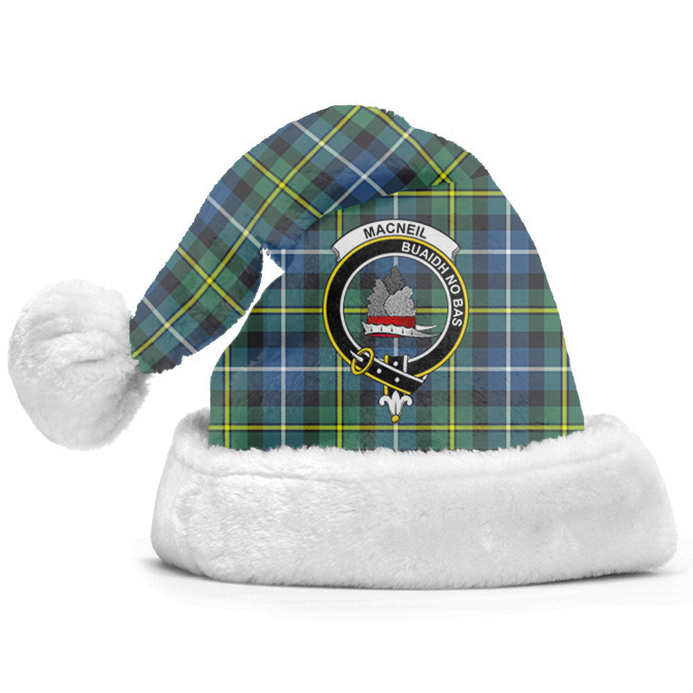 MacNeill of Barra Ancient Tartan Crest Christmas Hat