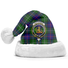 MacThomas Modern Tartan Crest Christmas Hat