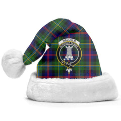 Malcolm Tartan Crest Christmas Hat