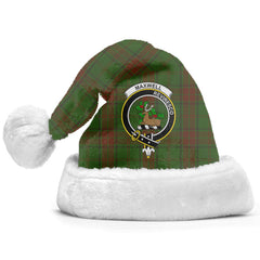 Maxwell Hunting Tartan Crest Christmas Hat