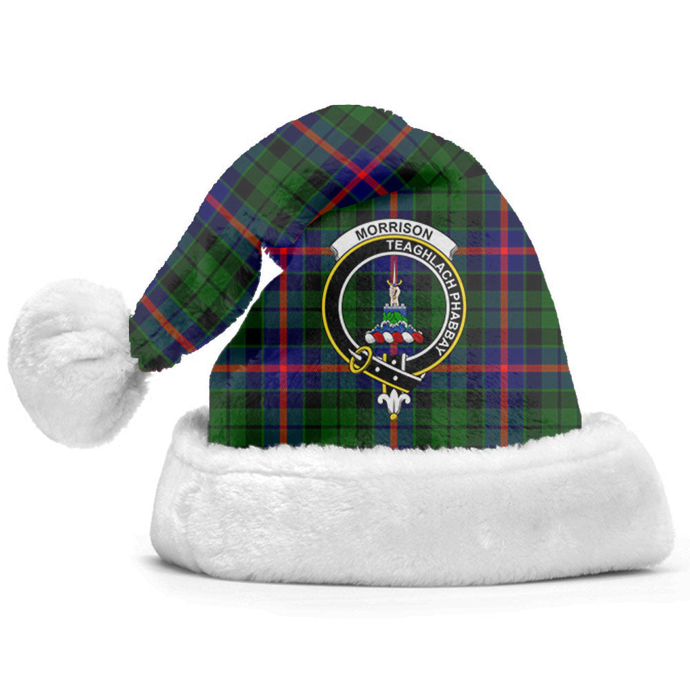 Morrison Modern Tartan Crest Christmas Hat