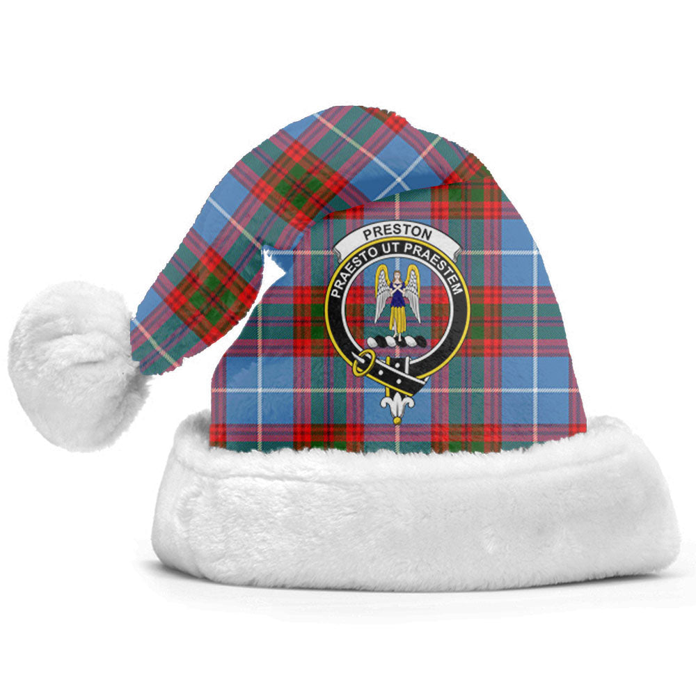 Preston Tartan Crest Christmas Hat