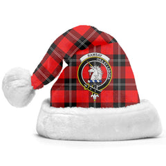 Ramsay Modern Tartan Crest Christmas Hat