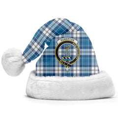 Roberton Tartan Crest Christmas Hat