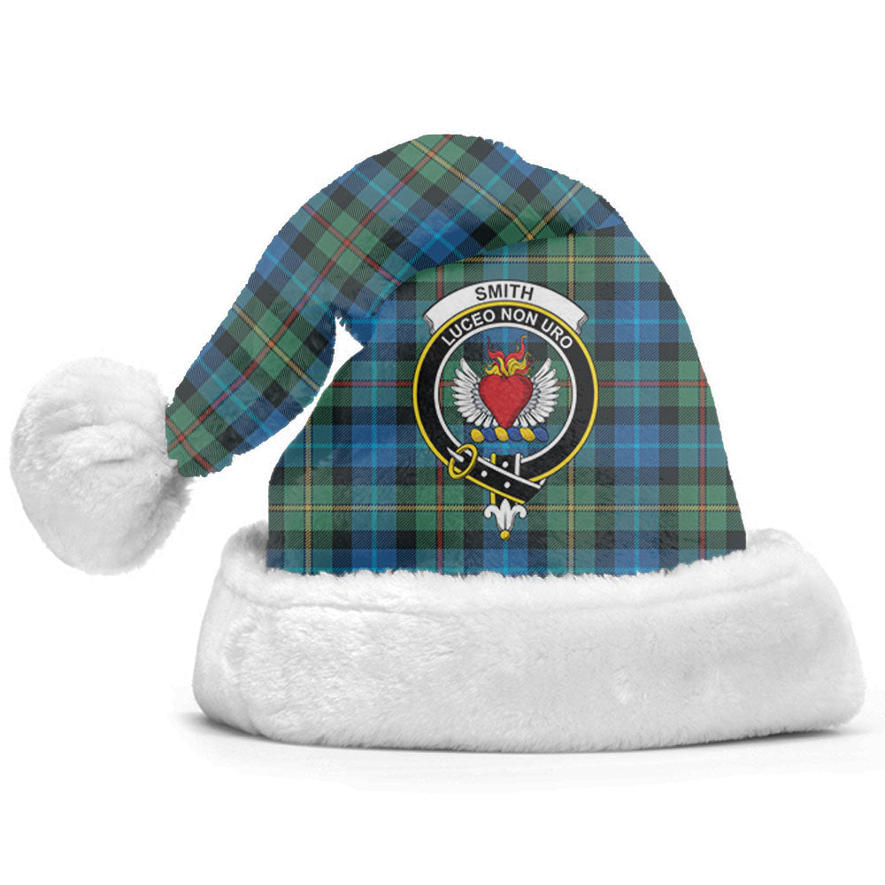 Smith Ancient Tartan Crest Christmas Hat