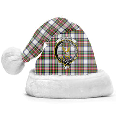 Stewart Dress Modern Tartan Crest Christmas Hat