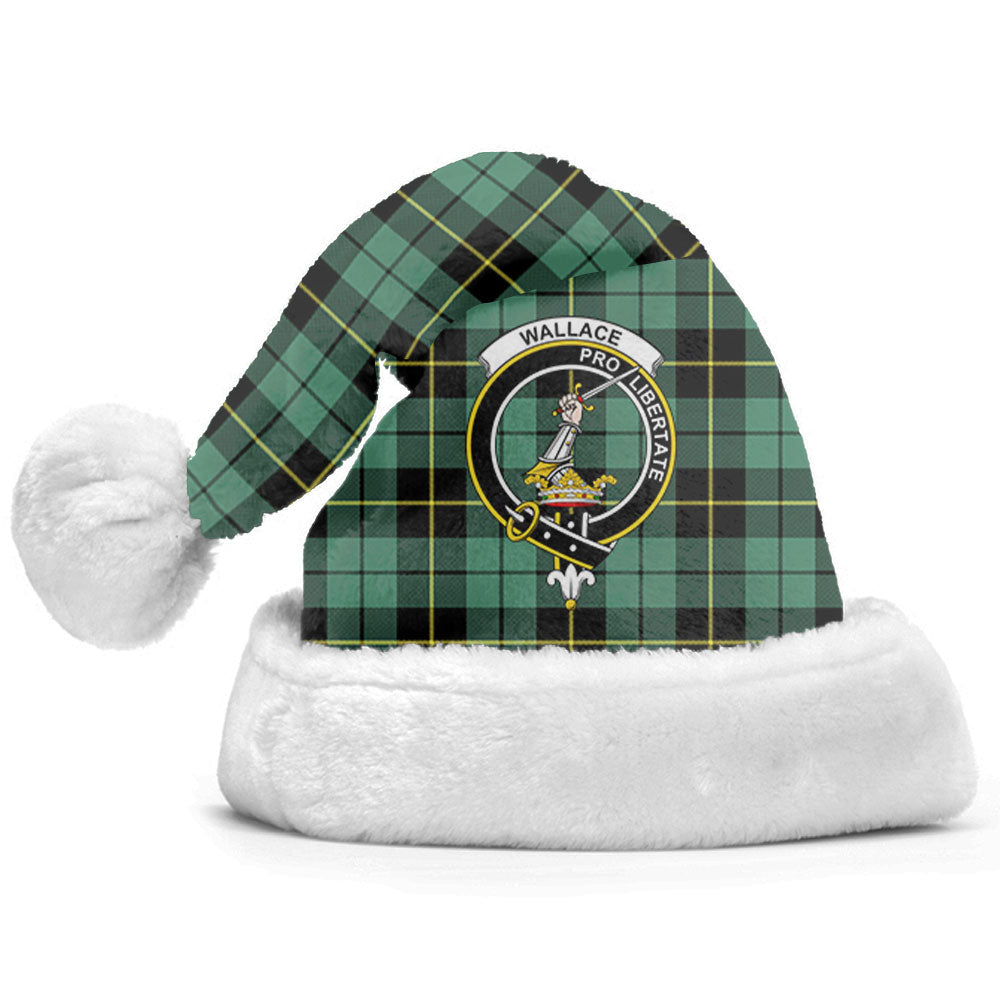 Wallace Hunting Ancient Tartan Crest Christmas Hat