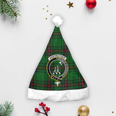 Anstruther Tartan Crest Christmas Hat