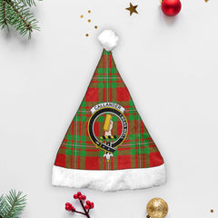 Callander Tartan Crest Christmas Hat