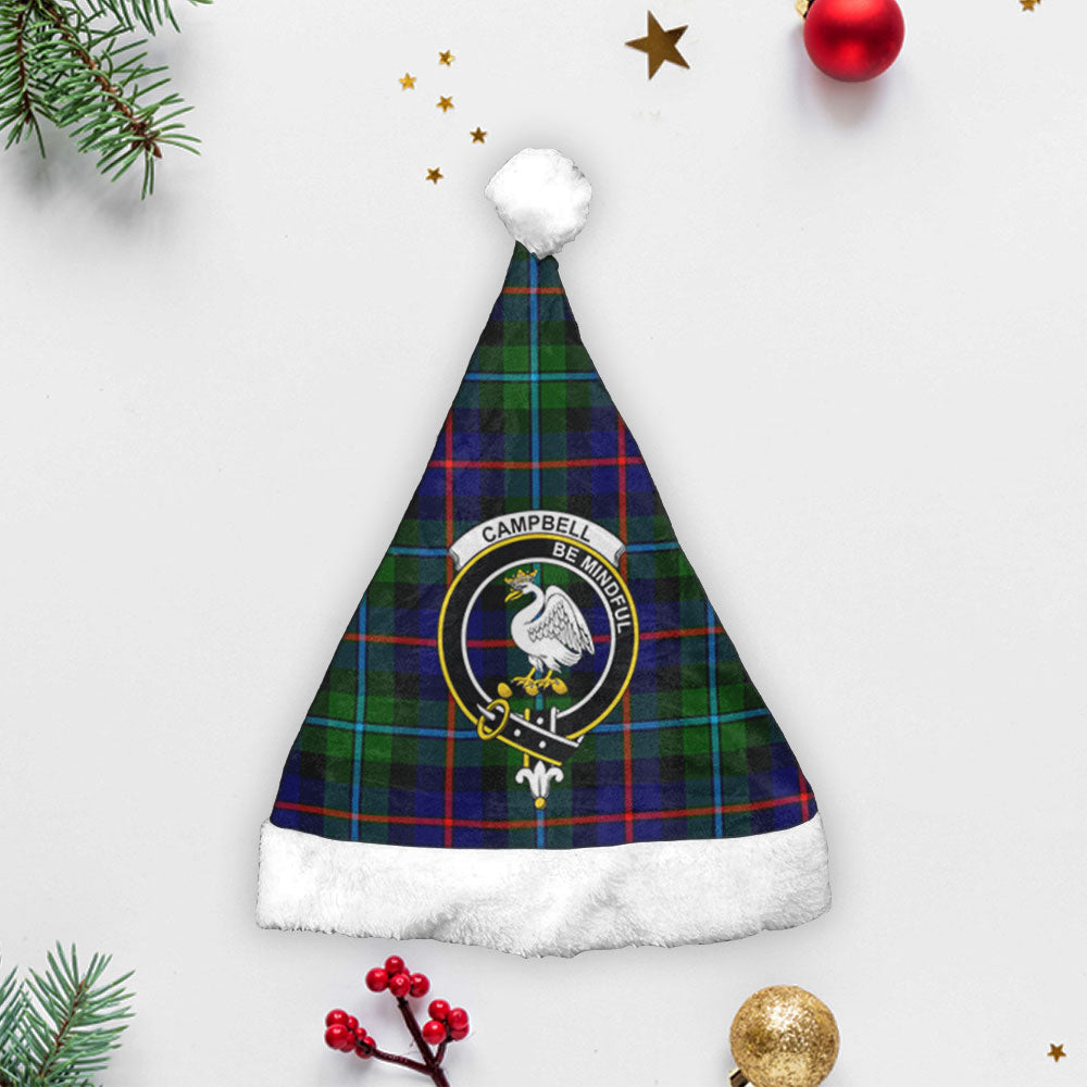 Campbell of Cawdor Modern Tartan Crest Christmas Hat