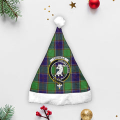 Colville Tartan Crest Christmas Hat