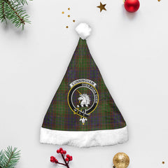 Cunningham Hunting Modern Tartan Crest Christmas Hat