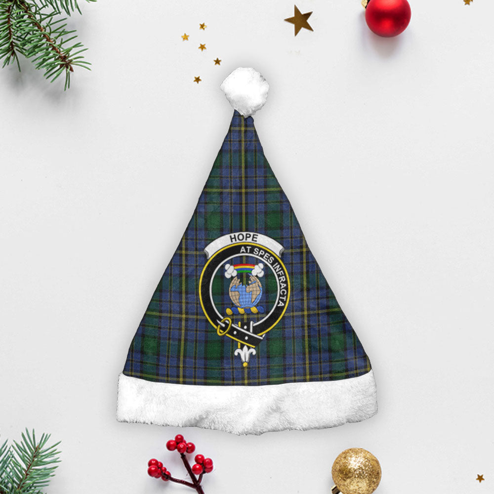 Hope Tartan Crest Christmas Hat