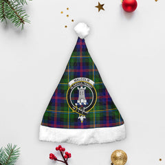 Malcolm Tartan Crest Christmas Hat