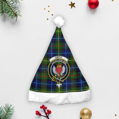 Smith Modern Tartan Crest Christmas Hat