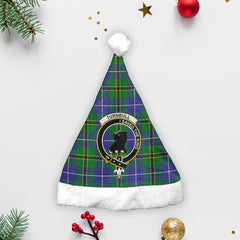 Turnbull Hunting Tartan Crest Christmas Hat