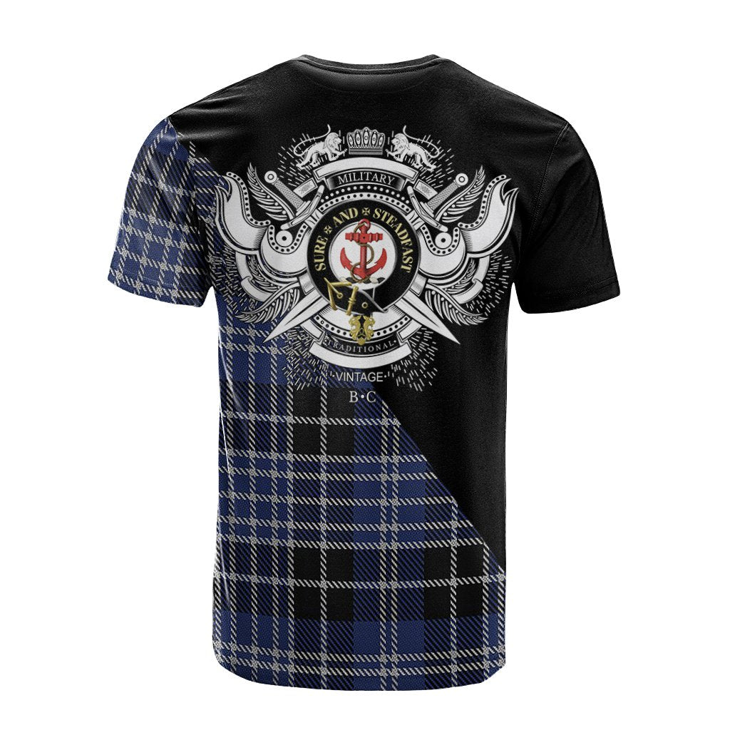 Clark Tartan - Military T-Shirt