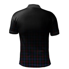 Clark (Lion) 01 Tartan Polo Shirt - Alba Celtic Style