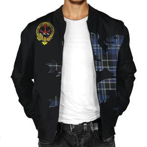 Clark Tartan Bomber Jacket Lion & Thistle