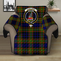 Clelland Modern Tartan Crest Sofa Protector